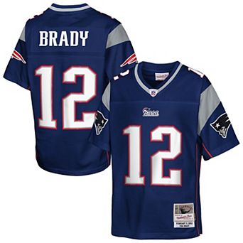 Youth Mitchell & Ness Tom Brady Navy New England Patriots Legacy Retired Player Jersey
