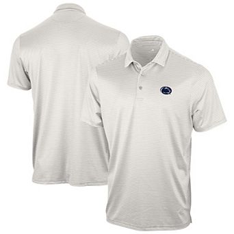 Men's Antigua Gray Penn State Nittany Lions Eager Polo