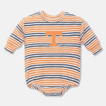 Newborn & Infant ZooZatz Tennessee Orange Tennessee Volunteers Cozy Fleece Bodysuit