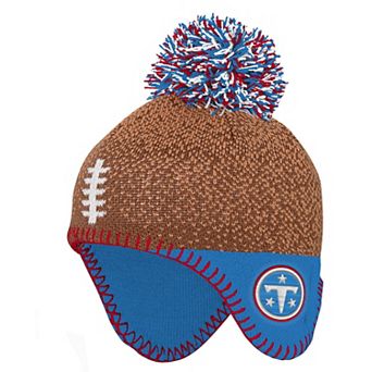 Preschool Outerstuff Brown Tennessee Titans Football Head Knit Hat