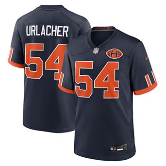 Men's Nike Brian Urlacher Navy Chicago Bears 2026 Rivalries Collection Game Jersey