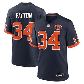 Men's Nike Walter Payton Navy Chicago Bears 2026 Rivalries Collection Game Jersey