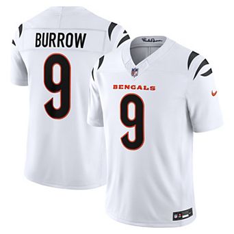 Men's Nike Joe Burrow White Cincinnati Bengals Vapor F.U.S.E. Stitched Limited Jersey