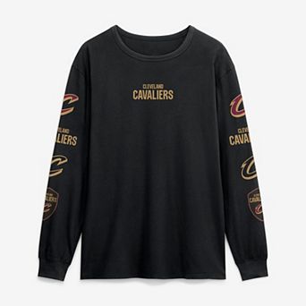 Men's Fanatics Black Cleveland Cavaliers Jump Higher Legacy Long Sleeve T-Shirt