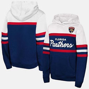 Youth Mitchell & Ness Navy Florida Panthers Head Coach Hoodie