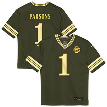Preschool Nike Micah Parsons Green Green Bay Packers 2026 Rivalries Collection Game Jersey