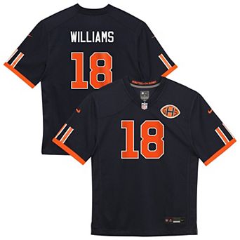 Preschool Nike Caleb Williams Navy Chicago Bears 2026 Rivalries Collection Game Jersey
