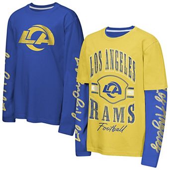 Youth Outerstuff Royal Los Angeles Rams Motion Combo Set