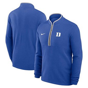 Men's Nike Royal Duke Blue Devils Courtside Victory Dri-FIT Half-Zip Pullover