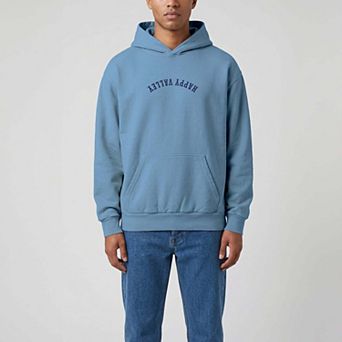 Men's Uscape Apparel Light Blue Penn State Nittany Lions Upside Down Embroidered Vintage Heavyweight Hoodie