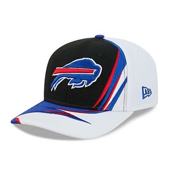 Men's New Era Black/White Buffalo Bills Fan 9SEVENTY Adjustable Hat