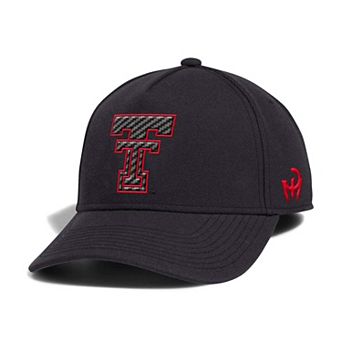 Unisex adidas Black Texas Tech Red Raiders Let's Ride A-Frame Adjustable Hat