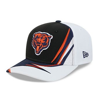 Men's New Era Black/White Chicago Bears Fan 9SEVENTY Adjustable Hat