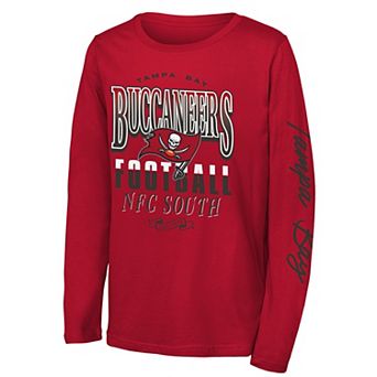 Youth Outerstuff Red Tampa Bay Buccaneers Real Ones Long Sleeve T-Shirt