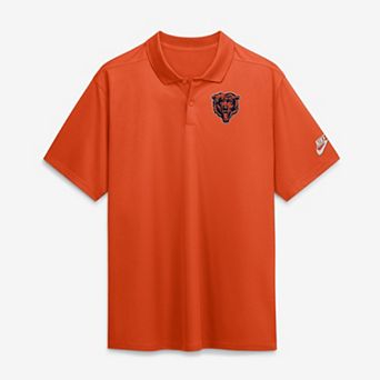Men's Nike Orange Chicago Bears Heritage Roots Victory Dri-FIT Polo