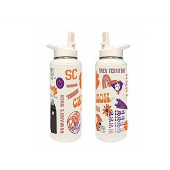 The Memory Company Clemson Tigers 34oz. Bling Quencher Bottle