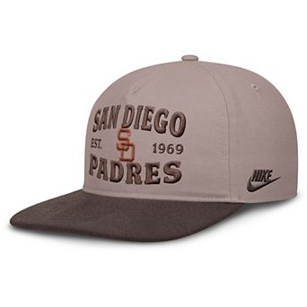 Men's Nike Light Brown/Brown San Diego Padres Pro A-Frame Adjustable Hat
