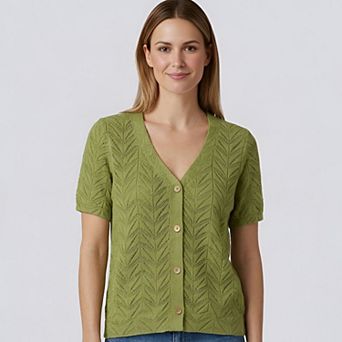 Kenna Green Knit Top