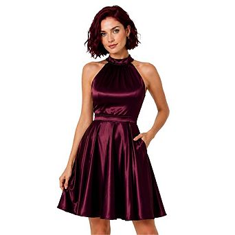 burgundy dress kohls Red Dresses for Women Woven from a cotton