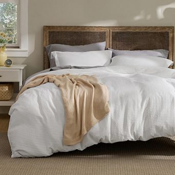 Bedsure Waffle Weave Duvet Cover, Luxury, Soft & Breathable Comforter Cover for All Season
