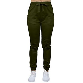 GBH Women's Loose Fit Cotton Twill Jogger Pants (S-2XL)