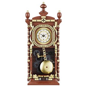 Contixo BK12 Retro Pendulum Clock 751 pc Building Set with Quartz Clock, Ages 8+