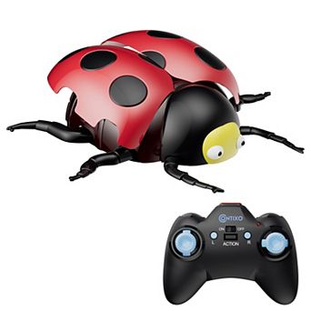 Contixo RC7 Wall Climbing RC Stunt Ladybug with LED Lights, 360° Rotation & Spray