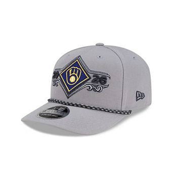 Men's New Era Milwaukee Brewers 2026 Rope Stretch-Snap Baseball Cap