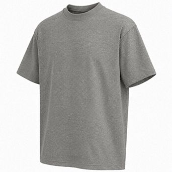 Blu Rock Men's Oversized Heavyweight Cotton Crew Neck Short Sleeve Tee Loose Fit Tops