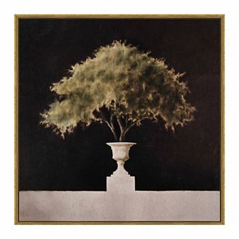 Martha Stewart Perry St. Estate Topiary Framed Canvas Wall Art