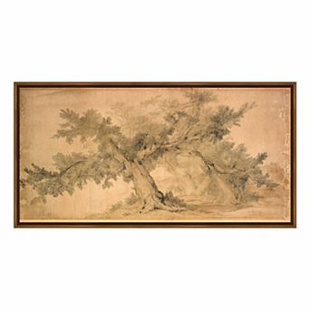 Martha Stewart Bedford Estate Landscape Framed Canvas Wall Art
