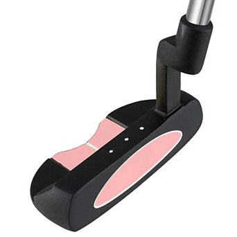 Costway 30 Inch Junior Mallet Putter for Kids with Stainless Steel Shaft and Headcover