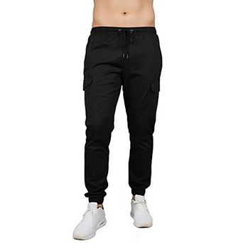 Blu Rock Men's Cotton Flex-Stretch Cargo Jogger