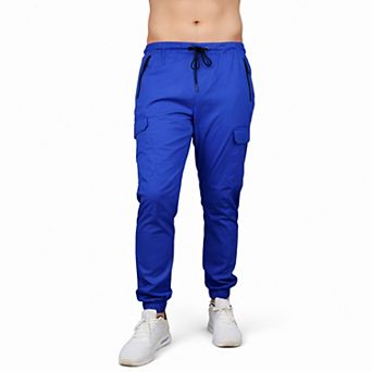 Blu Rock Men's Cotton Flex-Stretch Cargo Jogger