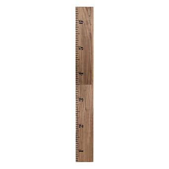 Growth Chart 6.5' Wood Wall Ruler Rustic