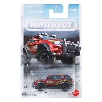Matchbox Ford Explorer Die-Cast 1:64 Scale Dirt Rocks Adventurers Toy Car or Truck