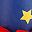 Dark Blue Red