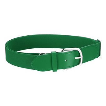 Baseball Belt Softball Belt PU Leather Adjustable Elastic