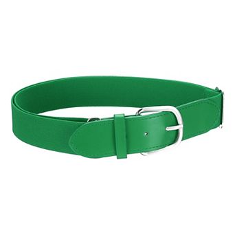 Baseball Belt Softball Belt PU Leather Adjustable Elastic