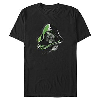 Big & Tall Marvel Avengers Doomsday Dr. Doom Sinister Poster Graphic Tee