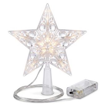 Glittering Celestial Star Luxury Battery Operated Spring Mount 5.9 Inches