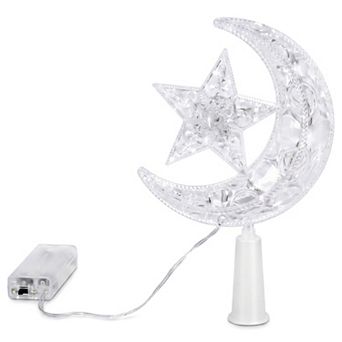 Glittering Celestial Star Luxury Battery Operated Spring Mount 7.9 Inches