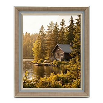 Aesthetic Ins Picture Frame,Wood Photo Frame for Tabletop Display and Wall Mounting,Home Room Decor