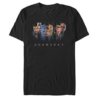 Men's Marvel Avengers Doomsday Heroes Panels Graphic Tee