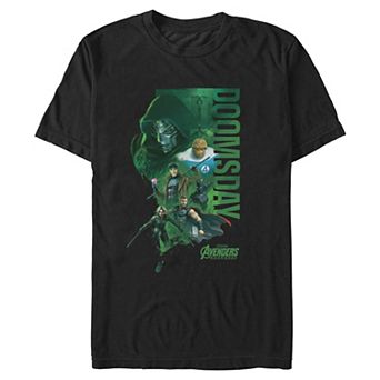 Men's Marvel Avengers Doomsday Heroes Poster Graphic Tee