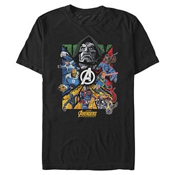 Men's Marvel Avengers Doomsday Heroes Poster Graphic Tee