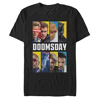 Men's Marvel Avengers Doomsday Heroes Portraits Graphic Tee
