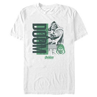 Men's Marvel Avengers Doomsday Dr. Doom Icon Poster Graphic Tee