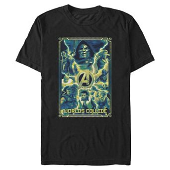Men's Marvel Avengers Doomsday Fighters Poster Graphic Tee