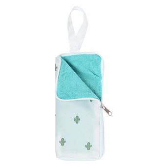 8.66'' Umbrellas Bags for Wet Travel Umbrellas Portable Cover Carry Storage Bag Case Sleeve White